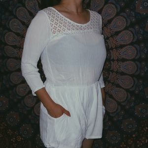 White Romper